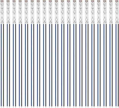 20 Stuks 50mm 2835 LED Pre-Wiring, 12V - 18V voor Modelbouw, Blauw Licht en Verlichting