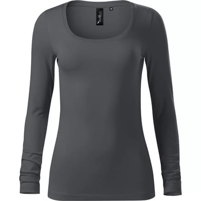 Dames-T-shirt met lange mouwen Malfini Premium Brave 156