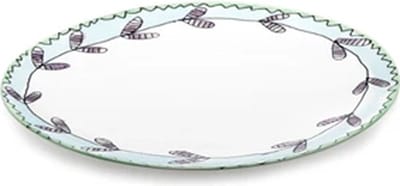 Serax Marni Midnight Flowers Blossom Milk plat bord D28cm roze / blauw