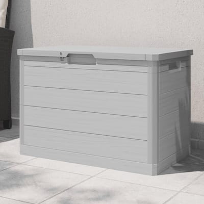 Solidchoice - Kussenbox van Polypropeen 77,5x44,5x53 cm Grijs