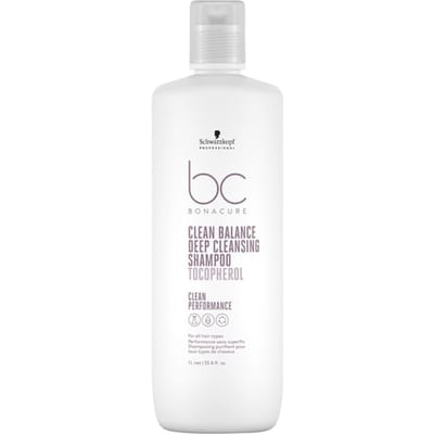 Schwarzkopf Professional Clean Balance Diepreinigende shampoo Basic Dames 1000 ml
