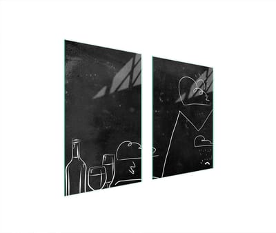 TMK ArtDeko - Snijplank - Glas - 65x52 cm - Verhard