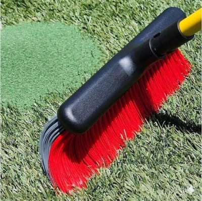 Kunstgras borstel - Buiten vloerborstel - Onderhoud gazon - Duurzaam materiaal - Niet gespecificeerd - Rood grijs