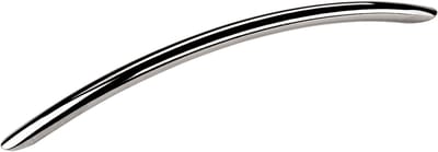 SOTECH Set van 10 meubelgrepen TONY BA 192 mm gepolijst chroom gebogen greep met hoogte 30 mm en diameter 10 mm
