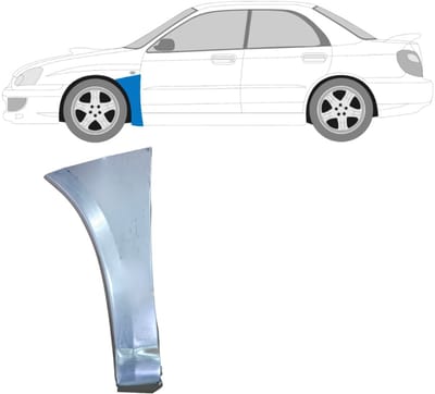 Reparatiepaneel voorspatbord voor Subaru Impreza GD GG 2000-2007 / Links
