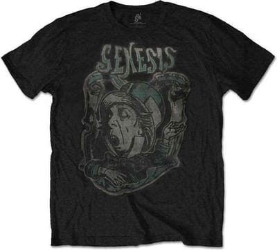 Genesis - Mad Hatter 2 Heren T-shirt - 2XL - Zwart
