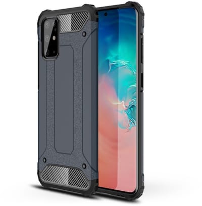 Lunso - Armor Guard hoes - Geschikt voor Samsung Galaxy S20 Plus / S20+ - Donkerblauw