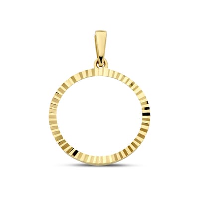 New Bling - 9NBG-0920 - 14K geelgouden Hanger – Hanger – Dames Hanger