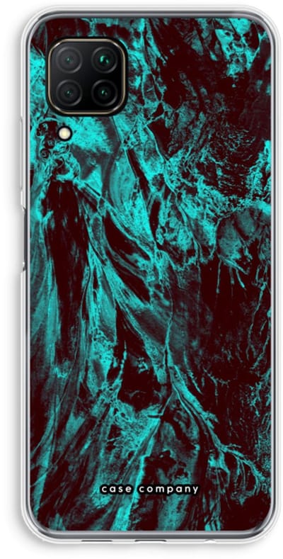 Case Company® - Hoesje geschikt voor Huawei P40 Lite hoesje - Ice Age - Soft Cover Telefoonhoesje - Bescherming aan alle Kanten en Schermrand