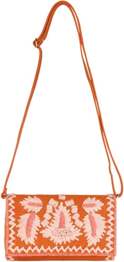 Schoudertas Dames - Crossbody Tas - Dagelijks Gebruik - Verstelbare Riem - 20 x 12 x 4 cm - Oranje