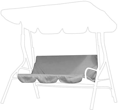 Dailygoods- Schommelstoelhoes Waterdicht - Kussen - Wasbaar - Veiligheidswaarschuwing - Onderhoudsinstructies - Gemakkelijk schoon te maken - Tuinkussen