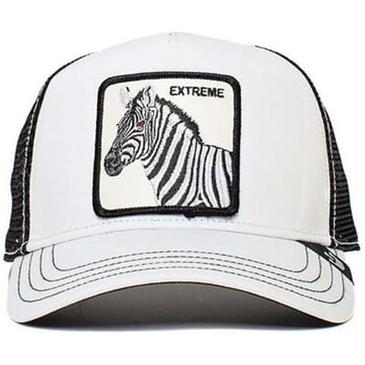 Goorin Bros. KIDS Little Stripe Trucker Cap - White