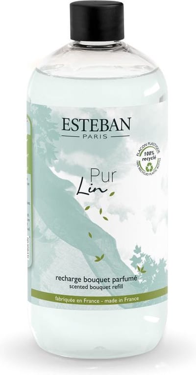 Esteban Classic Pur Lin Navulling geurstokjes - 500ml
