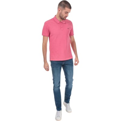 Duck and Cover Heren Overbug Tapered Jeans (Denim)