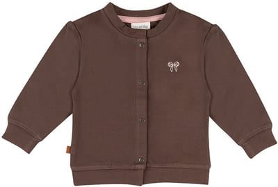 Frogs and Dogs - Ballerina Baby Jacket | Seal Brown - Katoen - Maat 50/56