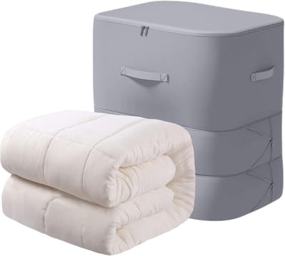 Opbergzakken Dekbed - Beddengoed Organizer - Ruimte Besparen - Stof en Vocht Dicht - 52 x 42 x 56 cm