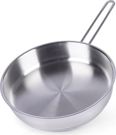 Koekenpan Edelstaal ANETT 26 cm - Multifunctionele Pan voor Vlees - Groenten