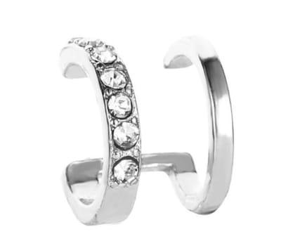 Ear cuff | zilver gekleurd