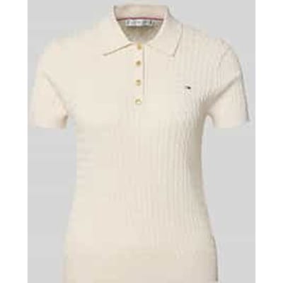 Slim fit poloshirt van puur katoen