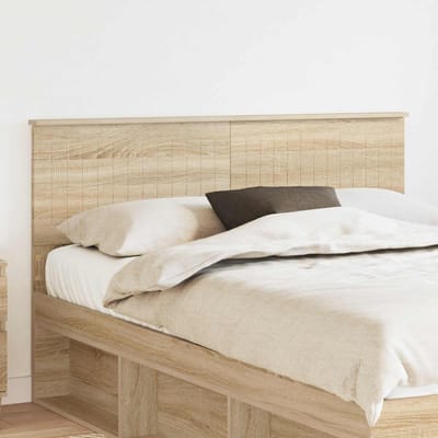 vidaXL Hoofdbord Sonoma Eiken Bewerkt hout