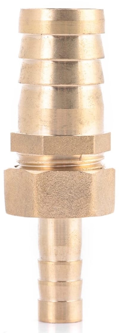 Dailygoods- Slangverbinder 10-19 mm - Messing - Reducer - Slangconnector - Hoge kwaliteit - Professionele aanpassing