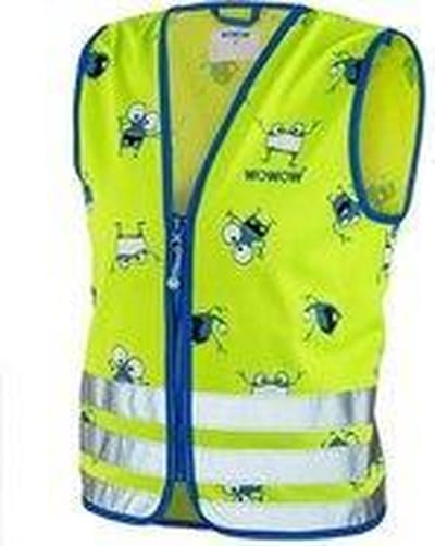 WOWOW Fluohesje kind EN17353 - Goyo Jacket Green XS