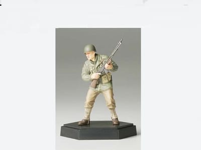 Tamiya 26010 – 1/35 WWII U.S. Infantry Machine Gunner | Gedetailleerd Plastic gebouwd figuur