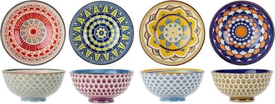 Cosy & Trendy Lina Kommetjes - Ø12X(H)6cm ( Set van 4 )