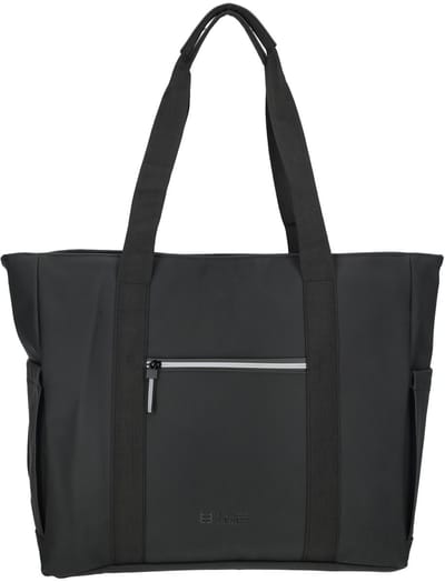 Enrico Benetti Bergen Shopper - Spatwaterdicht - Dames Laptoptas 17 inch - 56008 - Zwart