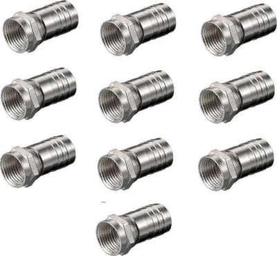 Wentronic WEFC 8 F-Connector | F connector | verpakt per 10 stuks