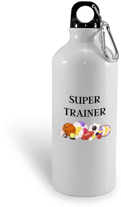 Hacebo® - Super trainer waterfles - Sport - coach - balsport - Trainer - geschenk - verjaardag - love gift - water fles - 400ML