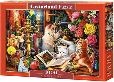 Puzzel 1000 stukjes - Legpuzzel - Ontspanning thuis - Gemaakt in Duitsland - 25 x 35 cm - Wit