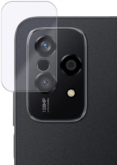 Rosso Camera Protector Geschikt voor Honor 200 Lite | Camera Lens Bescherming | Case Friendly | Ultra Dun Glas | Transparant