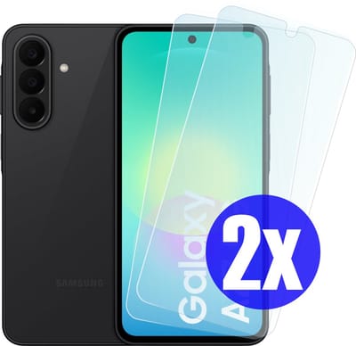 Screenprotector geschikt voor Samsung A27 - Gehard Glas - Tempered Glass Armor Screen Cover - 2 Stuks