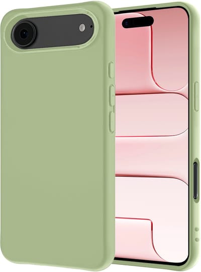 Hoesje - Geschikt voor Apple iPhone Air - Sterk & Shockproof - Hoes Cover - Siliconen Case - Groen