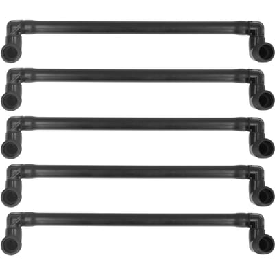 5 STUKS G3/4 Buitendraad Zwenkkoppeling Pijp Draaibare Zwenkkoppeling Assemblage Gazon Irrigatie Gereedschap black