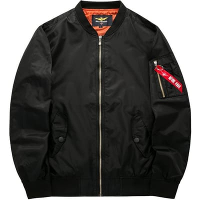 Veste de sport décontractée à col montant pour homme, couleur unie, grande taille, printemps et automne, uniforme de baseball pour homme 8XL black