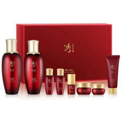 Sooryehan Hyobidam 2-Staps Huidverzorgingsset (Toner & Emulsie + Volledige Mini Set) 150ml+150ml+Full mini set