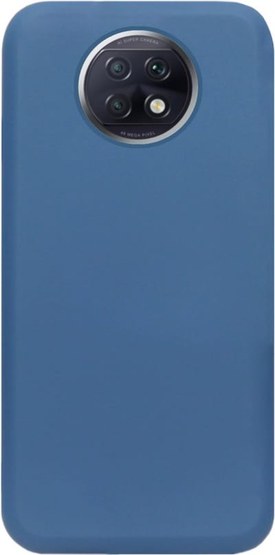 ADEL Premium Siliconen Back Cover Softcase Hoesje Geschikt voor Xiaomi Redmi Note 9T (5G) - Blauw