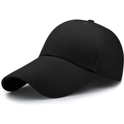 14 cm lange klep grote hoofd Man Grote Maat Casual Petten Coole Vissershoed Man Plus Size Baseballpetten 55-60cm 60-65cm 55-60cm black