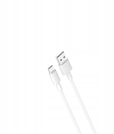 XO USB-C Laadkabel 1m 2.4A Wit