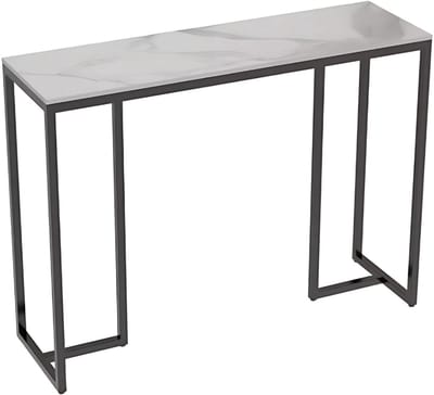 Consoletafel 100cm Marmer - Marmer, Haltafel en Wandtafel - Voor Eetkamer, Woonkamer en Kantoor