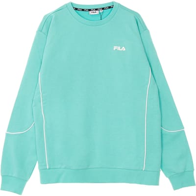 Adil Crew Sweat lichtgewicht herensweatshirt met ronde hals Biskaje groen