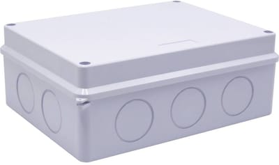 TRU COMPONENTS TC-RB 200x155x80 TC-10239108 Installatiebehuizing ABS kunststof Wit 1 stuk(s)