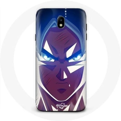 Samsung Galaxy J3 2017 hoesje Dragon Ball Goku boos gezicht