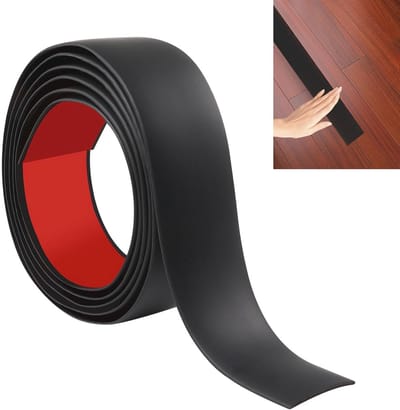Laminaatvloer Drempelstrip 200cm x 4cm - Zelfklevende Vinylvloerstrip voor Naadloze Overgangen