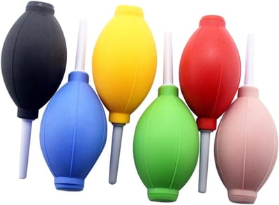 Hemobllo 6 Stuks Rocket Blower Dust Blower Luchtpomp Blower Voor Camera Lens Sensor Reinigingsset Bol Luchtpompen Voor Reiniging