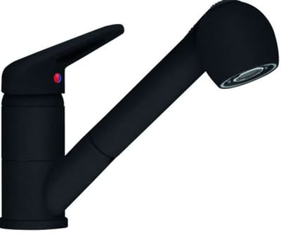 Franke Kranen - Keukenkraan FC 9547.901, met uittrekbare handdouche, mat zwart 115.0659.840