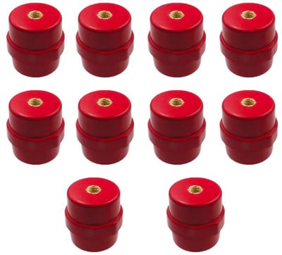 10 Stuks Hoogwaardige Polyester Isolatoren voor Busbars, Ideaal voor Vermogensdistributie en Elektrische Installaties