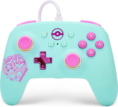 PowerA Geavanceerde Bedrade Controller voor Nintendo Switch - Pokémon: Sweet Friends - Pastel